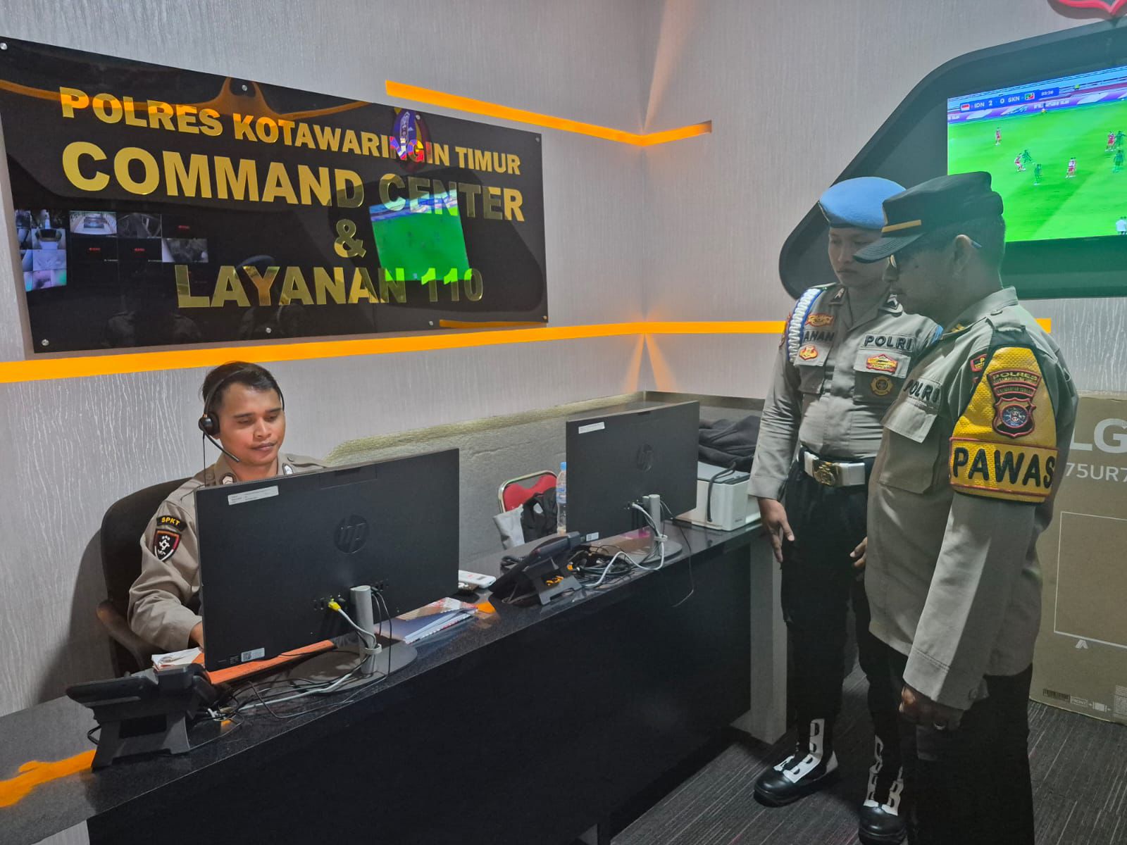 Polres Kotim Lakukan Pengecekan Piket Pos PAM OPS KETUPAT 2026, Pastikan Keamanan dan Kesiapan Personel