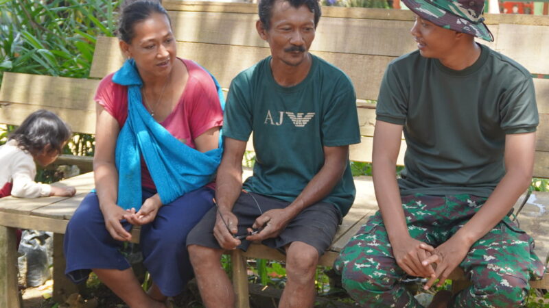 Komsos Humanis Satgas TMMD Reguler ke-127 Kodim 1015/Sampit