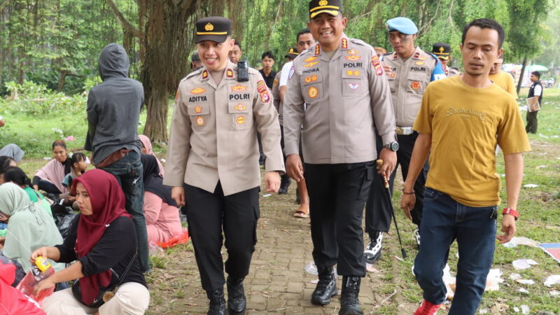 Wisata Solear Masih Dipadati Pengunjung, Kapolresta Tangerang Turun Pantau Pengamanan