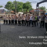 Apel Pagi Polsek Panongan Berlangsung Khidmat, Kapolsek Tekankan Pelayanan Humanis Pasca Idul Fitri