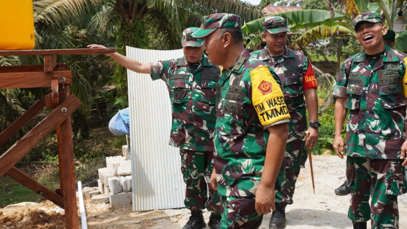 Tim Wasev Tinjau Lokasi TMMD ke-127 Kodim 1015/Sampit