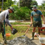 RTLH Milik Ibu Tuminah Dicor Lantai Oleh Satgas TMMD ke-127 Kodim 1015/Sampit