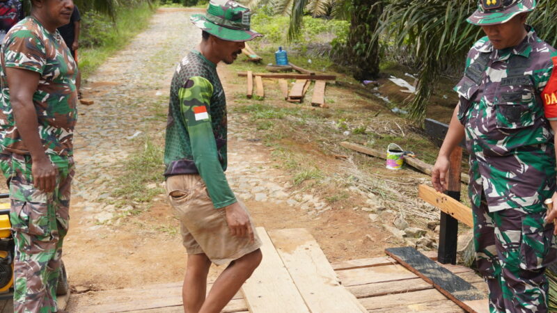 Dansatgas TMMD 127 Kodim 1015/Sampit Pastikan Kualitas Progres TMMD