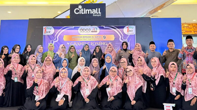 Polres Kotim Hadiri GRAND CLOSING Ramadhan Bersama Al-Qur’an (RBQ9) 1447 H Komunitas ODOJ