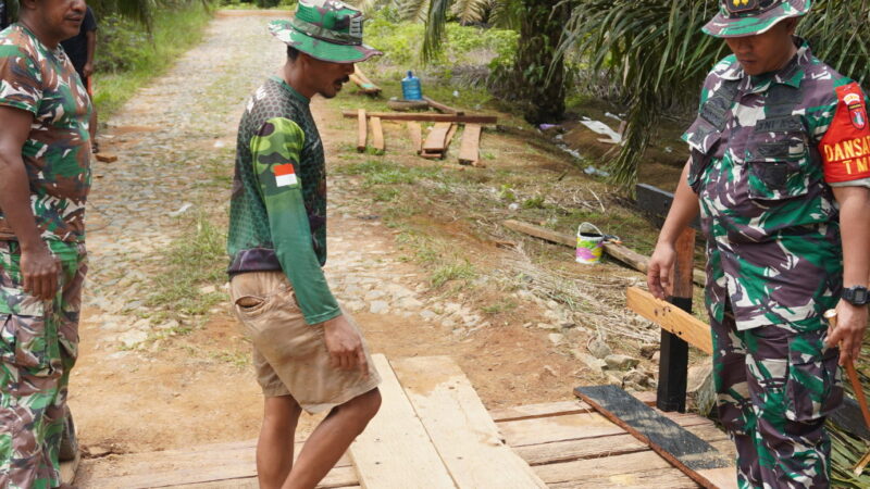 Dansatgas TMMD Reguler ke-127 Tekankan Semangat Dan Moril Anggota Dalam Bekerja