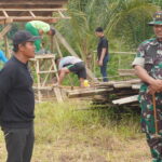 Dansatgas TMMD Reguler ke-127 Kodim 1015/Sampit Pastikan Pembangunan Fisik Tepat sasaran Di Desa Tri Buana