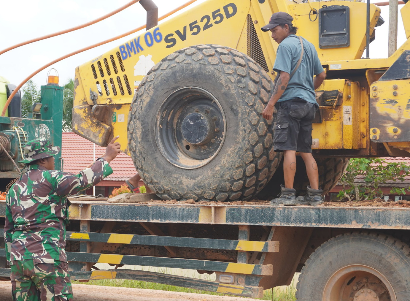 Sasaran Fisik TMMD Reguler ke-127 Kodim 1015/Sampit Selesai, Mobilisasi Alat Berat Kembali Dilakukan
