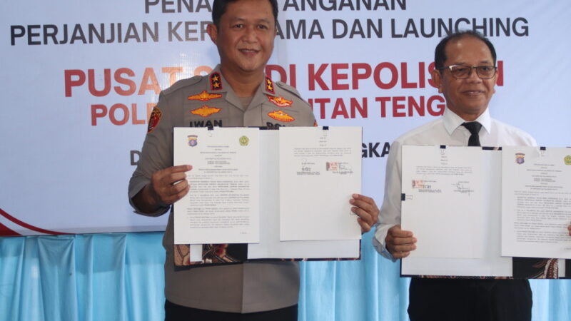 Perkuat Profesionalisme, Polda Kalteng Gandeng UPR Dirikan Pusat Studi Kepolisian