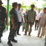 Tinjau Sasaran Fisik, Kasdam XXII/TB Melihat Langsung Hasil Satgas TMMD ke 127