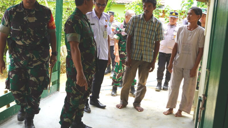 Tinjau Sasaran Fisik, Kasdam XXII/TB Melihat Langsung Hasil Satgas TMMD ke 127
