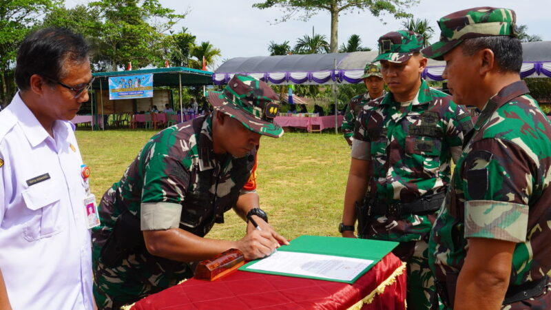 Kasdam XXII/TB Tutup TMMD Reg 127 Kodim 1015/Sampit