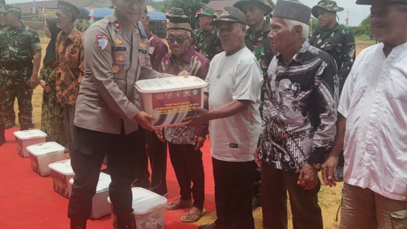 Polres Kotim Hadiri Upacara Penutupan TMMD ke-127 TA. 2026, Wujud Kepedulian dan Kebersamaan.
