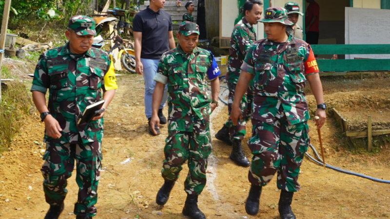 Tim Wasev Kodam XXII/Tambun Bungai Cek Lokasi TMMD Regular ke-127 Kodim 1015/Sampit