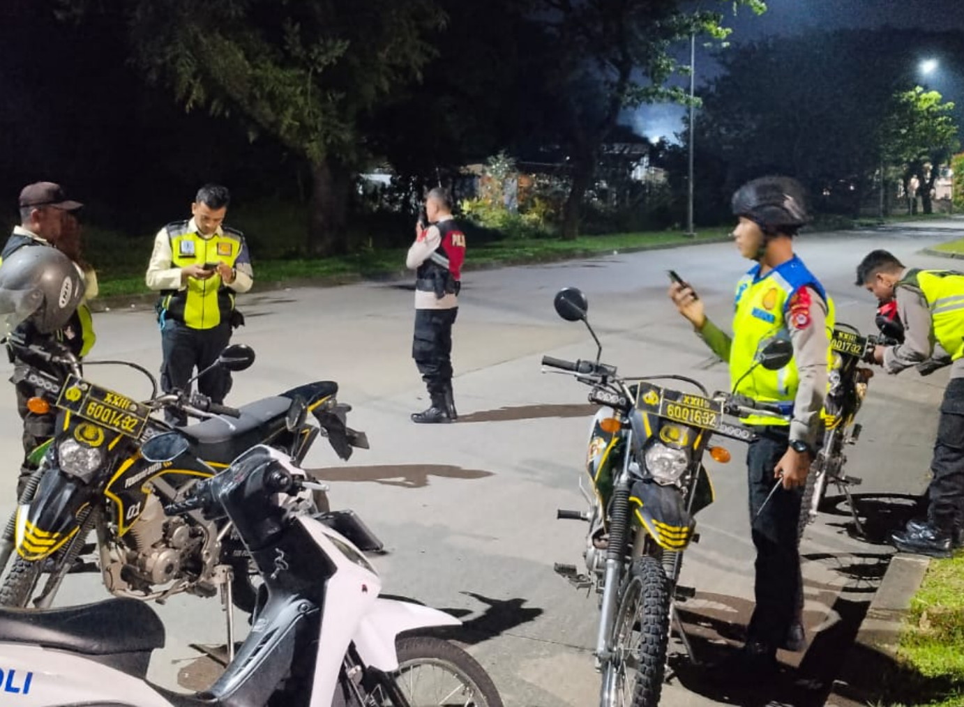 Cegah Balap Lari-Liar Jelang Sahur, Polisi Sisir Kawasan Cikupa