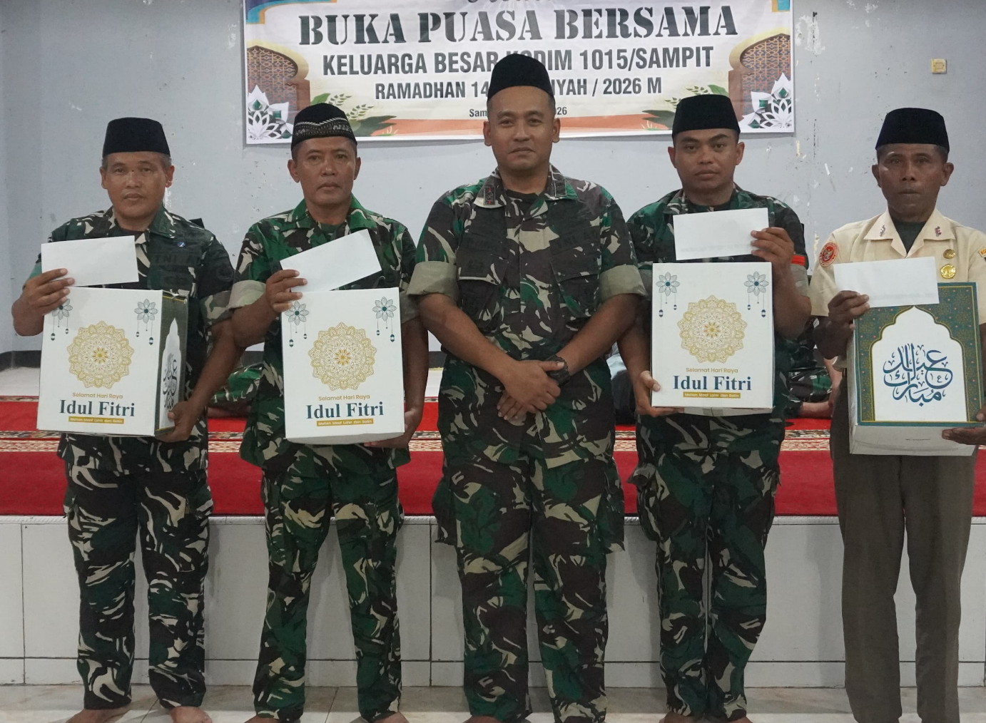 Pererat Silaturahmi di Bulan Suci, Kodim 1015/Sampit Gelar Buka Puasa Bersama
