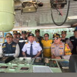 Sinergisitas Kapolres Kotim Memastikan 3000 penumpang Mudik Aman Keluarga Bahagia