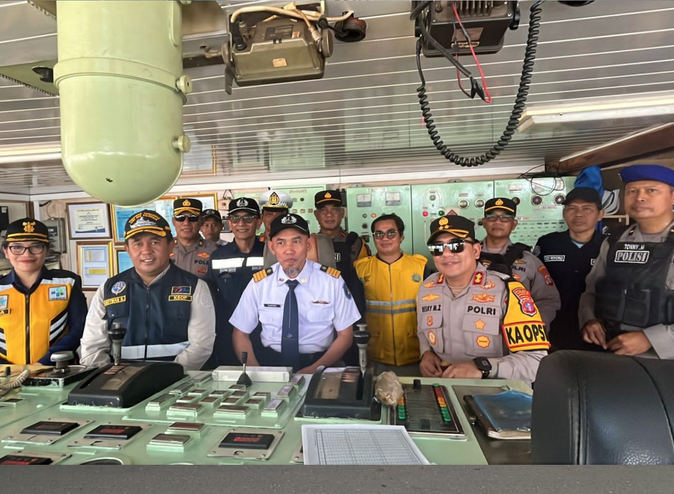 Sinergisitas Kapolres Kotim Memastikan 3000 penumpang Mudik Aman Keluarga Bahagia