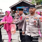Menyemarakkan Bulan Suci Ramadhan 1447 H/ 2026M Satpolairud Polres Kotim.Berbagi Nasi Kotak.