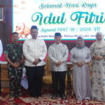 Momen Lebaran Komandan Kodim 1015/Sampit Silaturahmi ke Forkopimda Kotim
