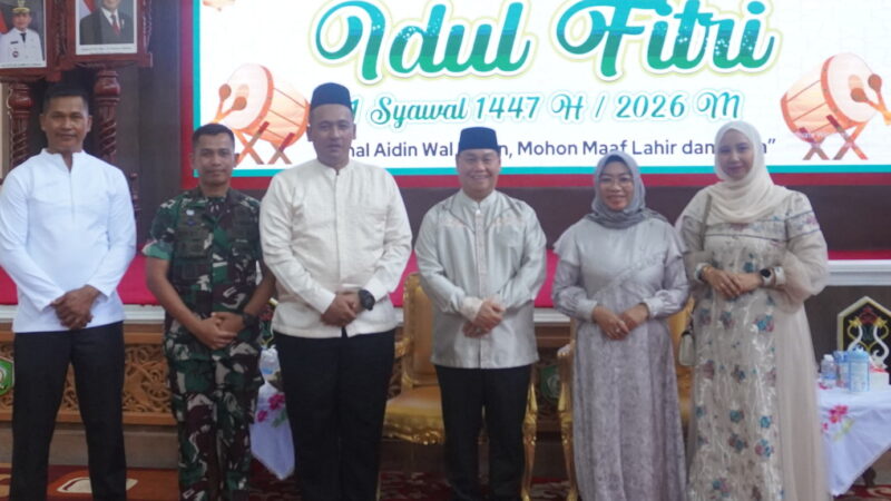 Momen Lebaran Komandan Kodim 1015/Sampit Silaturahmi ke Forkopimda Kotim