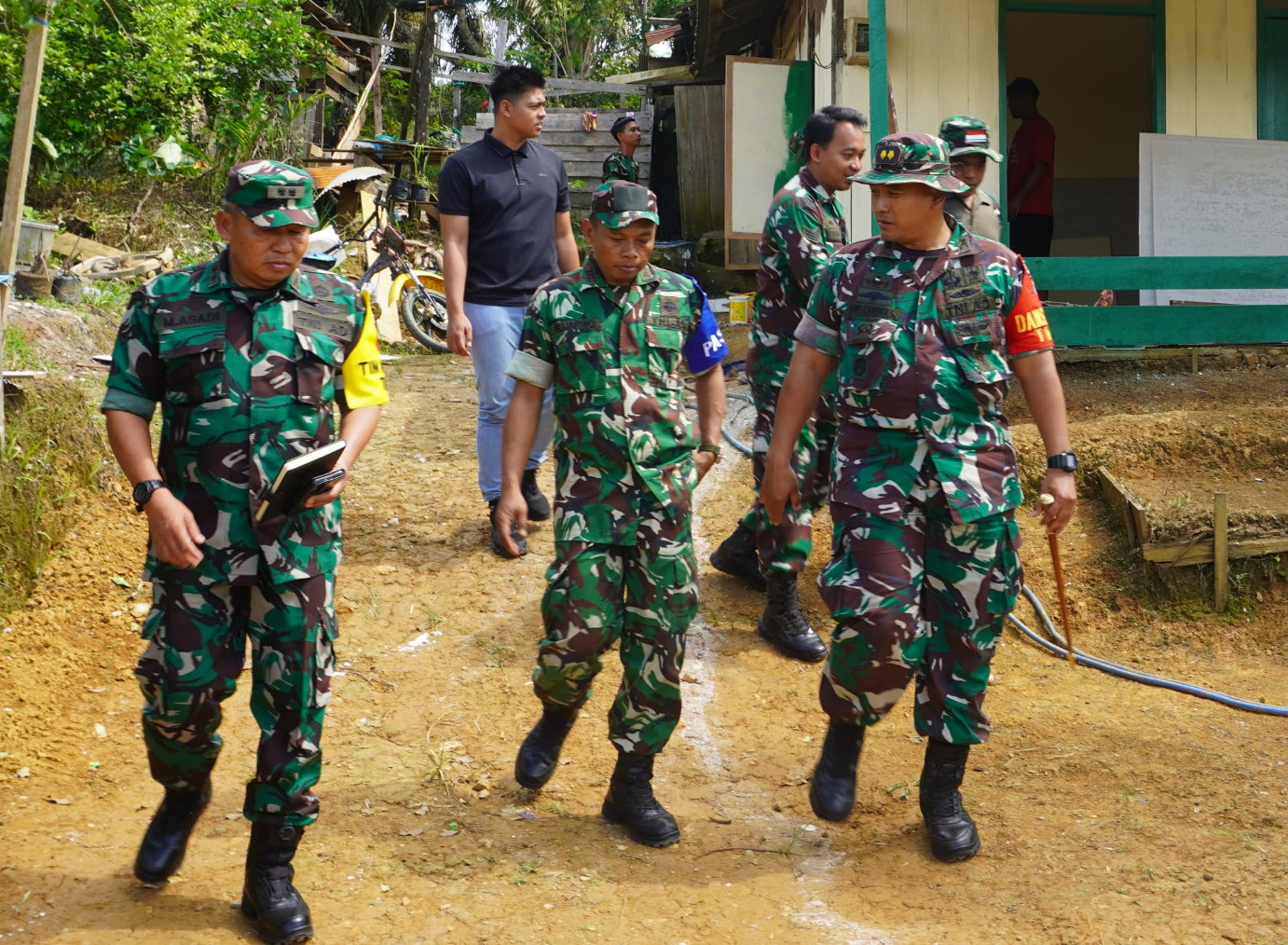 Tim Wasev Kodam XXII/Tambun Bungai Cek Lokasi TMMD Regular ke-127 Kodim 1015/Sampit