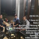 Kades Tri Buana Kecamatan Telaga Antang Sangat Antusias Dengan Program (TMMD) Reguler ke 127 Kodim 1015/Spt