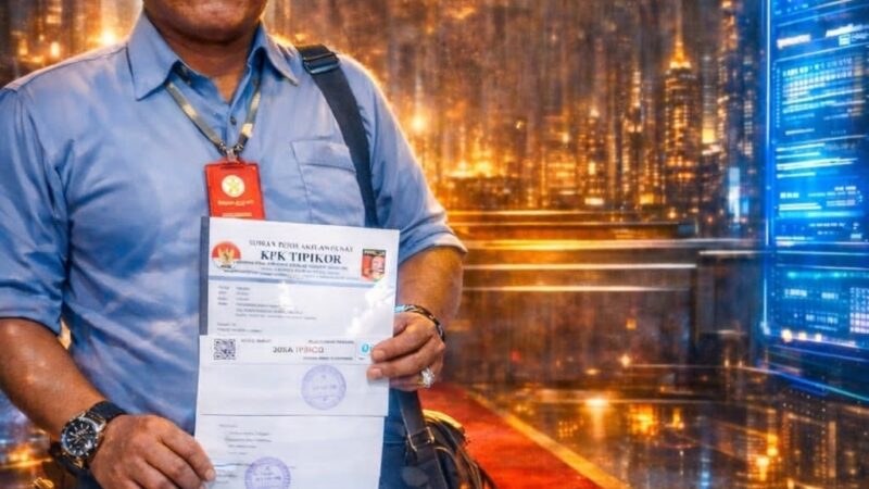 KPK TIPIKOR “Laporan Dugaan Ijazah Palsu Bupati ROHIL Dipertanyakan Hingga ke Istana Negara”