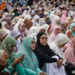 Salat Idulfitri 1447 Hijriah, Ribuan Warga Muhammadiyah Padati Jalan Pahlawan Surabaya