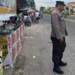 Polres Kotim Amankan Pasar Kuliner Ramadhan di Simpang Tiga Baamang Sampit.