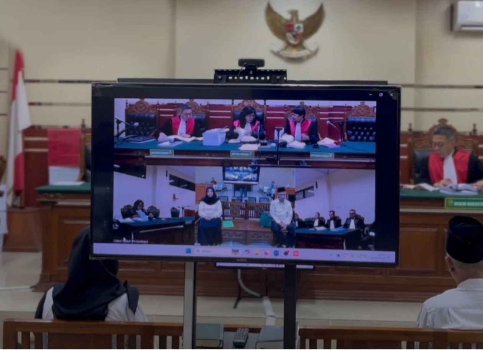 SIDANG PLEDOI DI PENGADILAN TIPIKOR SURABAYA: TERDAKWA KORUPSI SKTM RSUD DR ISKAK TULUNGAGUNG MINTA DIBEBASKAN