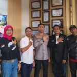 FWJ Indonesia Korwil Kota Tangerang Sambangi Kombes Pol Jauhari Diruang Kerjanya