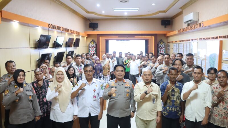 Polres Kotim Gelar Rakor dengan Himbara dan Gapoktan Akselerasi Swasembada Jagung.