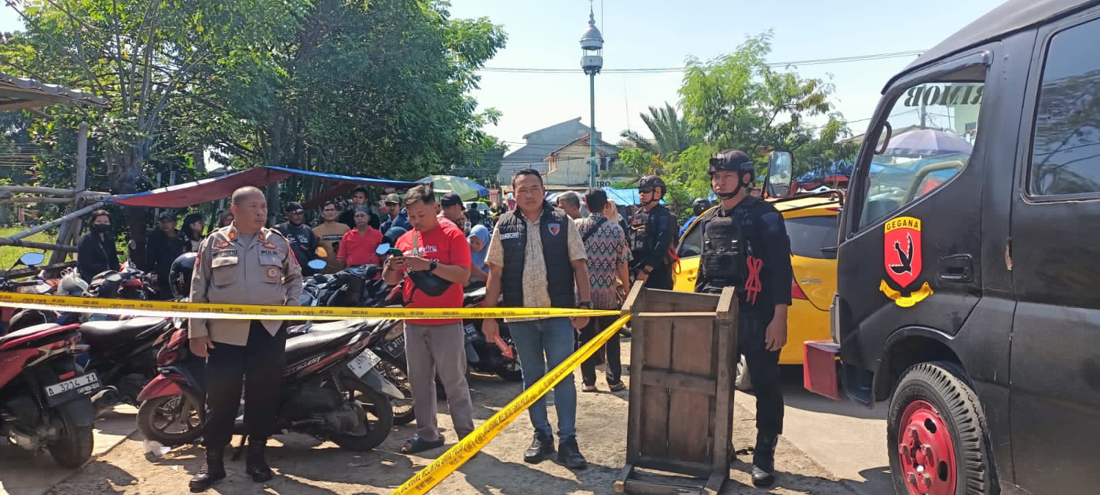 Respons Cepat Polresta Tangerang, Tangani Kotak Mencurigakan yang Gegerkan Warga di Pasar Kemis
