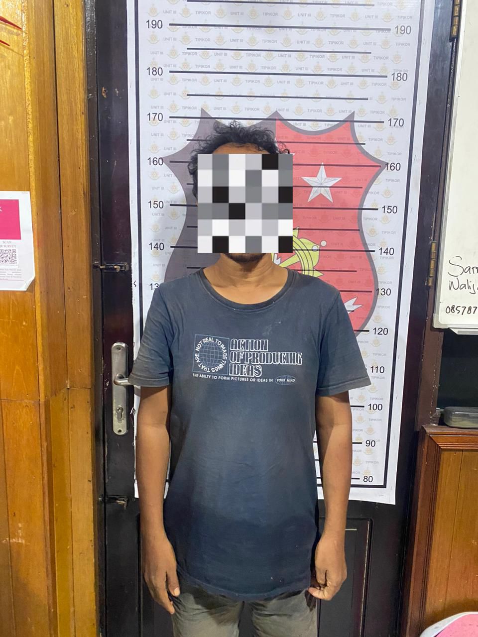POLRES KOTIM AMANKAN PENCURI DI PT. MAP BARAT DENGAN BARBUK 31 JANJANG BUAH SAWIT.