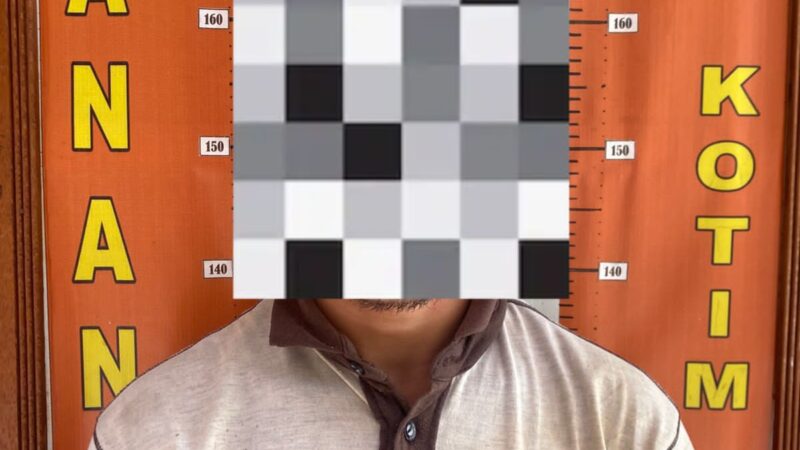 Pelaku Pencurian Buah Sawit di PT. SKD Diamankan Satreskrim Polres Kotim.