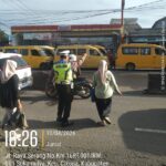 IPTU Udi Muhdi Turun Langsung Atur Lalu Lintas Depan PT. Cingluh