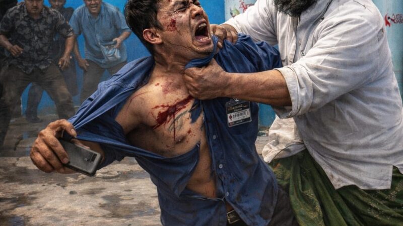 Wartawan di Sampang Niat Sillaturrohmi Ke MBG Tanggumong 004 Sampang, Malah Dapat Bogem Mentah Oleh Seorang Oknum Kiai