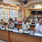 Polres Kotim Ikuti Video Conference, Wakapolri Pimpin Pembahasan Fenomena El Nino Godzilla