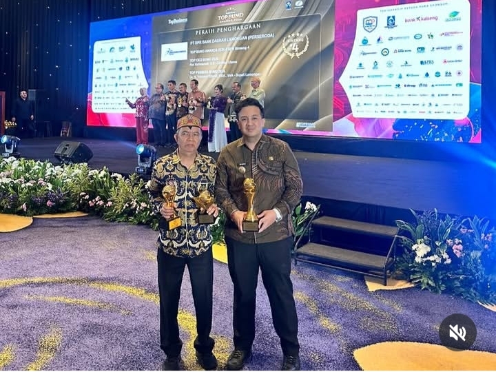 Hari Menjadi Momen Yang Membanggakan Perumdam Tirta Lamandau Berhasil Meraih Penghargaan