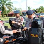 Jelang May Day, Wadanyon B Pelopor Pimpin Apel Satuan dan Gelar Sarpras