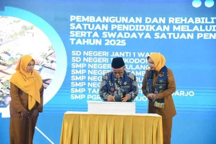 Peresmian Program Rehabilitasi dan Revitalisasi Sarana Prasarana Pendidikan di Sidoarjo Sebagai Agenda Besar Peningkatan Pendidikan Tahun 2026