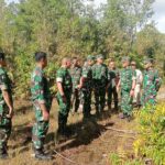 Tim Survei Rencana Konstruksi Satuan Tinjau Lokasi Pembangunan Batalyon TP 923 /Mentaya Di Wilayah Kodim 1015/Sampit