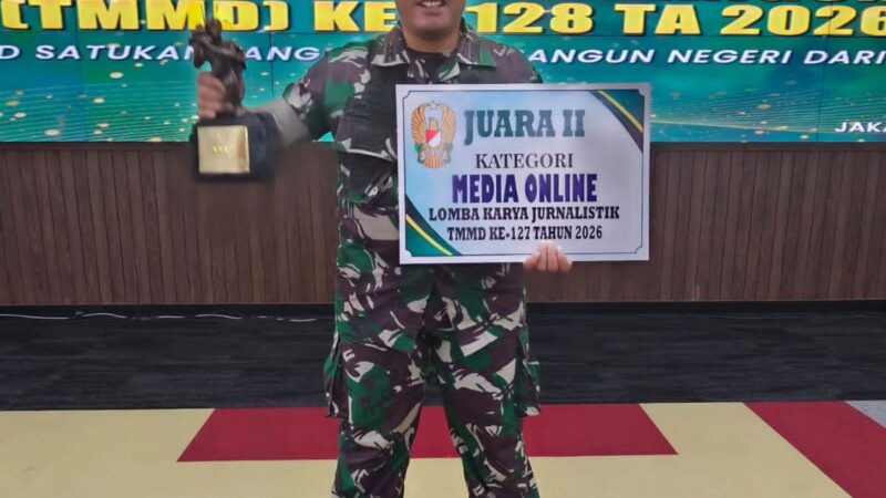 Kodim 1015/Sampit Sabet Juara II Lomba TMMD Ke 127 TA 2026 Tingkat Nasional