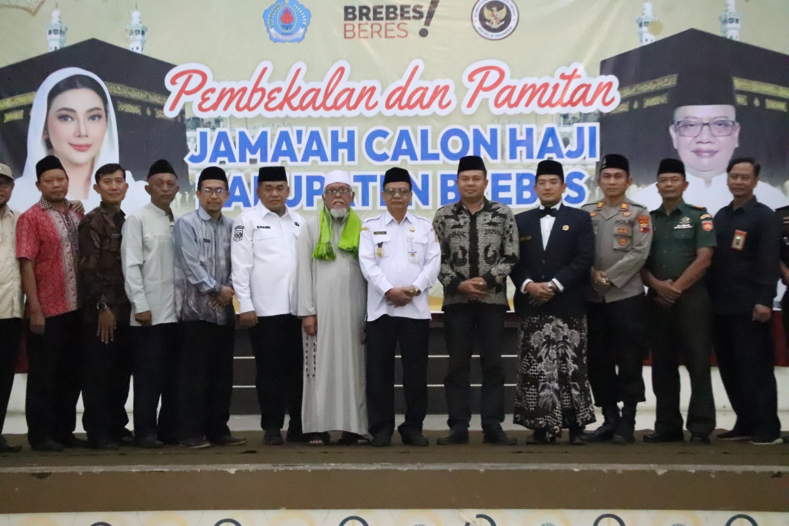 Acara Pamitan dan Pembekalan Jemaah Calon Haji Kabupaten Brebes