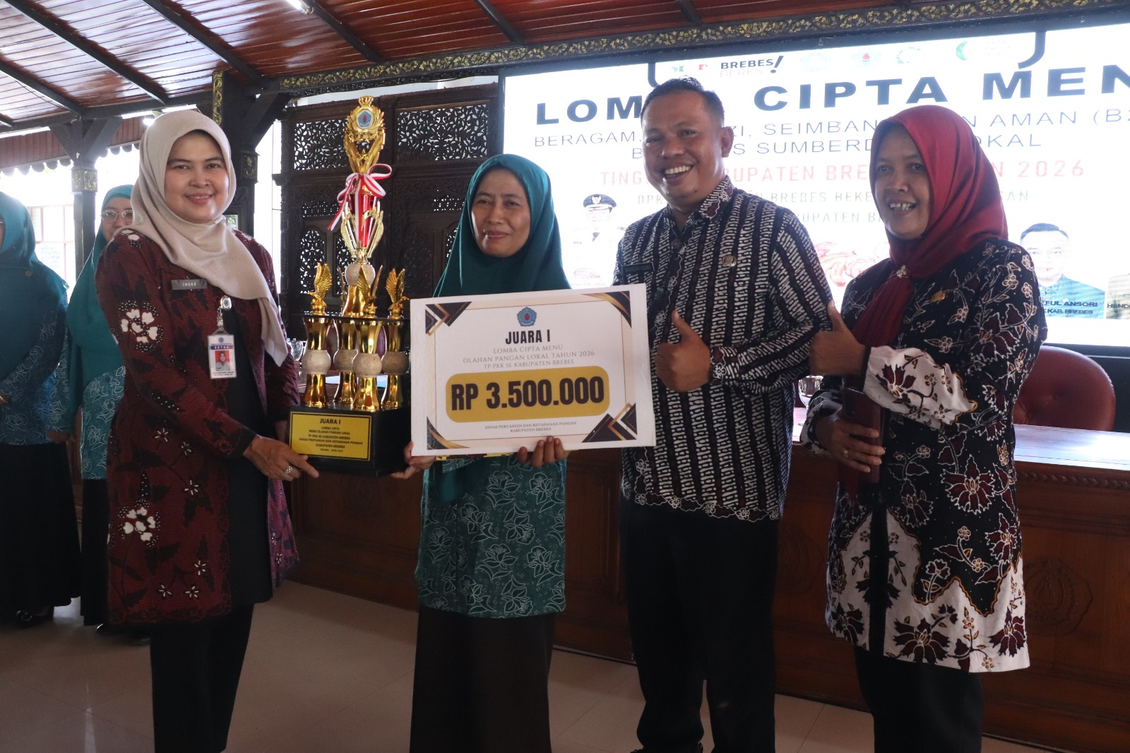 Lomba Cipta Menu Lokal Tingkat Kabupaten Brebes