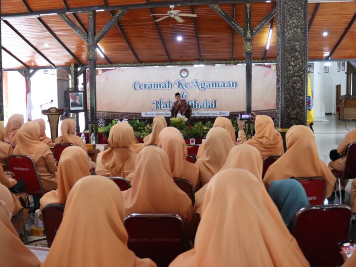 DWP Brebes Gelar Halal Bihalal Syawalan 1447 H, Meriah Dengan Bazar UMKM di Pendopo