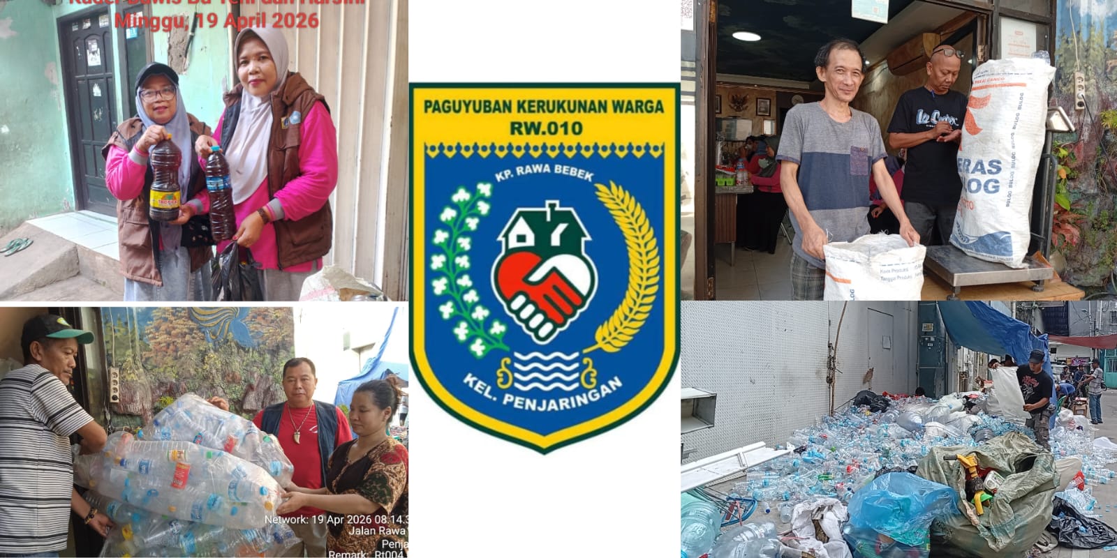 Pembuatan Vidio Vlog Bank Sedekah PKW RW. 010 Kelurahan Penjaringan