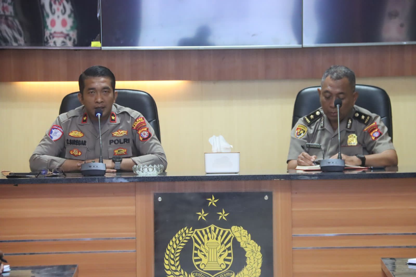 Tindak Lanjuti Arahan WFH, Wakapolres Kotim Pimpin Rapat Koordinasi Bersama PJU