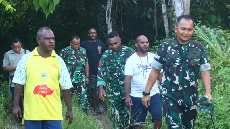 Dandim 1801/Manokwari Cek Kesiapan Akhir Jelang Pembukaan TMMD Reguler Ke-128.