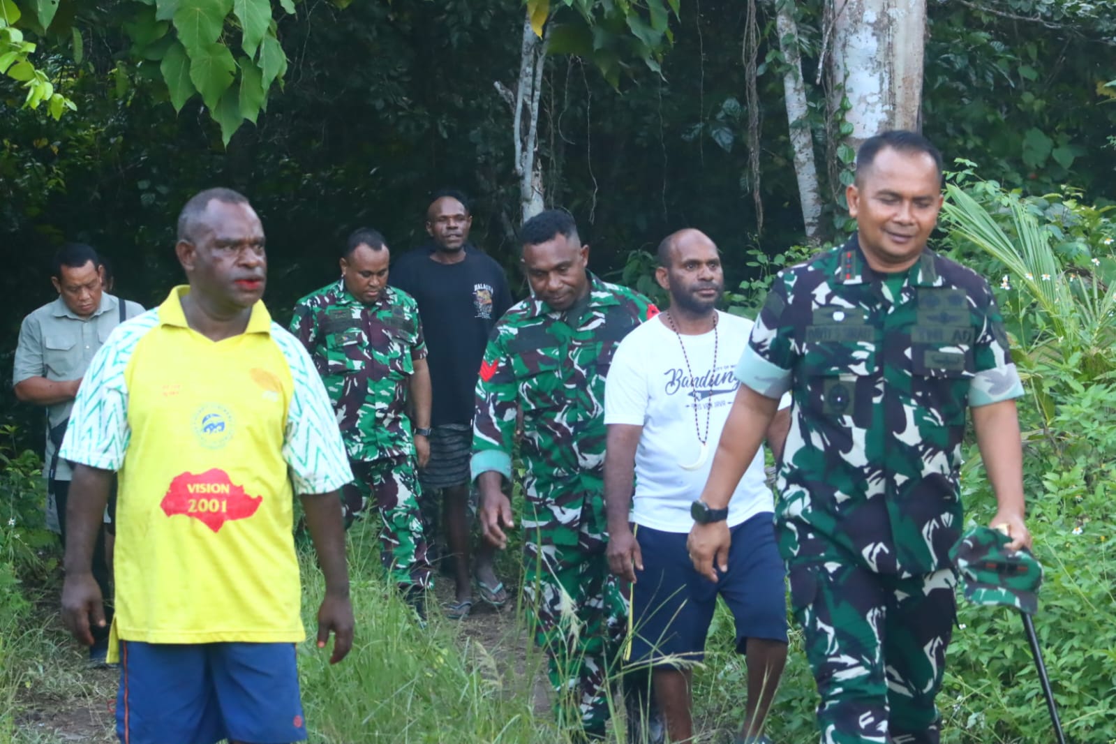 Dandim 1801/Manokwari Cek Kesiapan Akhir Jelang Pembukaan TMMD Reguler Ke-128.
